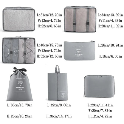 NeatPack – Set de Organizadores de Equipaje Plegables