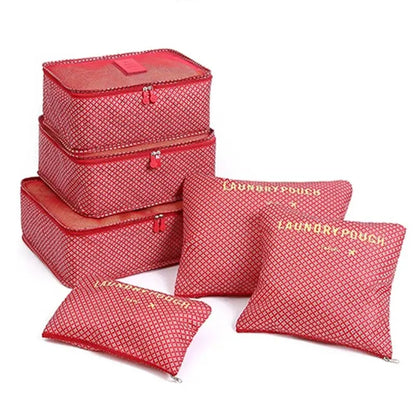 Pack&Go - Set de Organizadores de Viaje XL de 6 Piezas