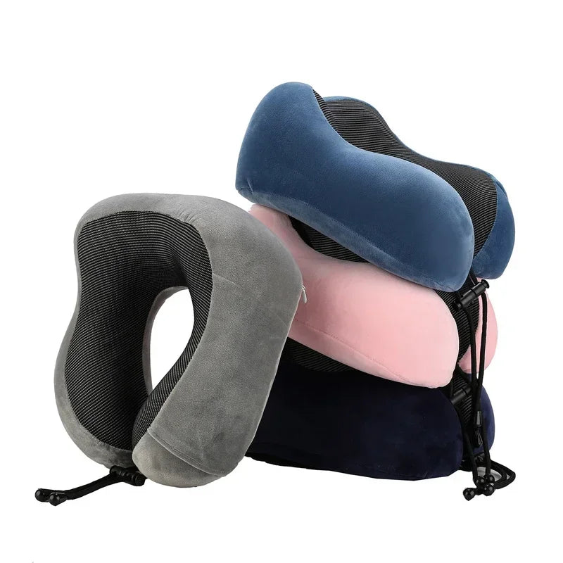 ErgoRelax – Ergonomic Memory Foam Travel Pillow