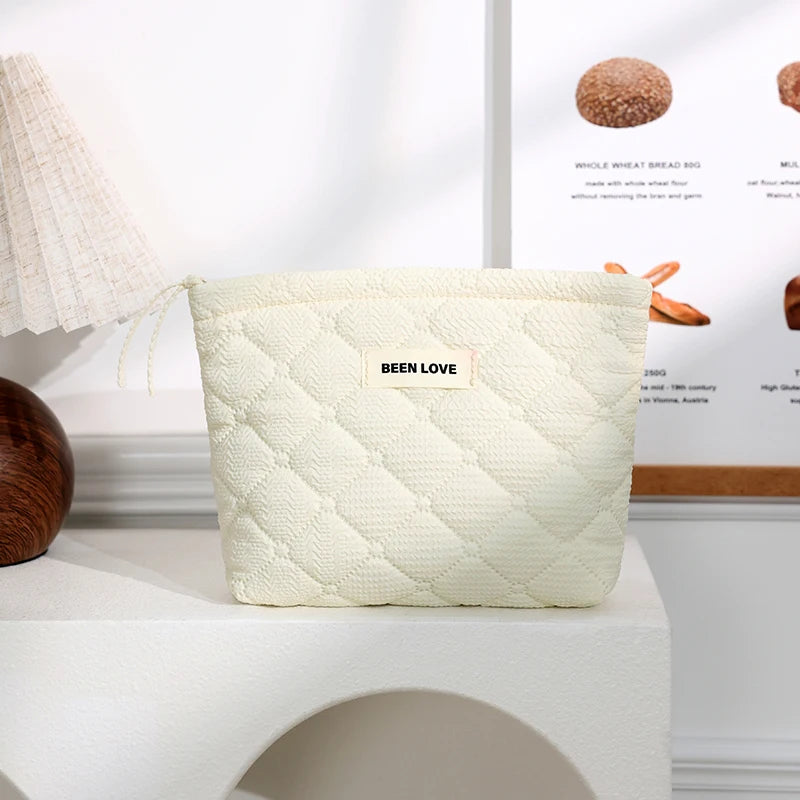 CottonPouch – Floral Cotton Toiletry Bag 