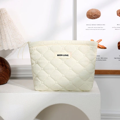 CottonPouch – Floral Cotton Toiletry Bag 