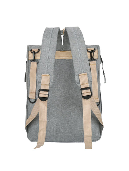 BabyCare – Mochila Multifuncional para Mamá y Bebé con Cuna Plegable y Red Antimosquitos