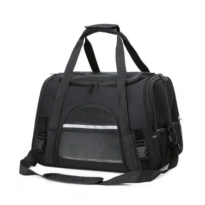 AeroComfort Pet – Transportín de Viaje Antisofoco con Cojín Acolchado