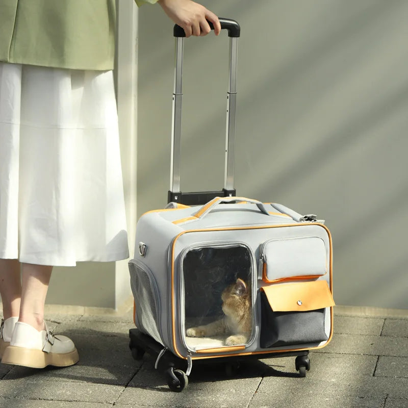 PetVoyage – Maleta Portátil para Perros y Gatos
