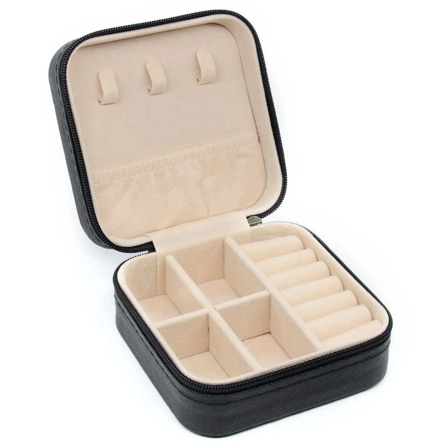 GlamBox – Mini Joyero de Viaje en PU Leather