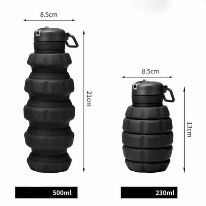 FlexSip2 – Botella de Agua Plegable de Silicona