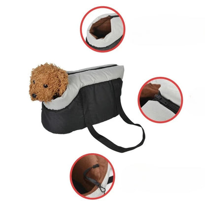 PetPouch Air – Bandolera de Viaje Transpirable para Mascotas Pequeñas