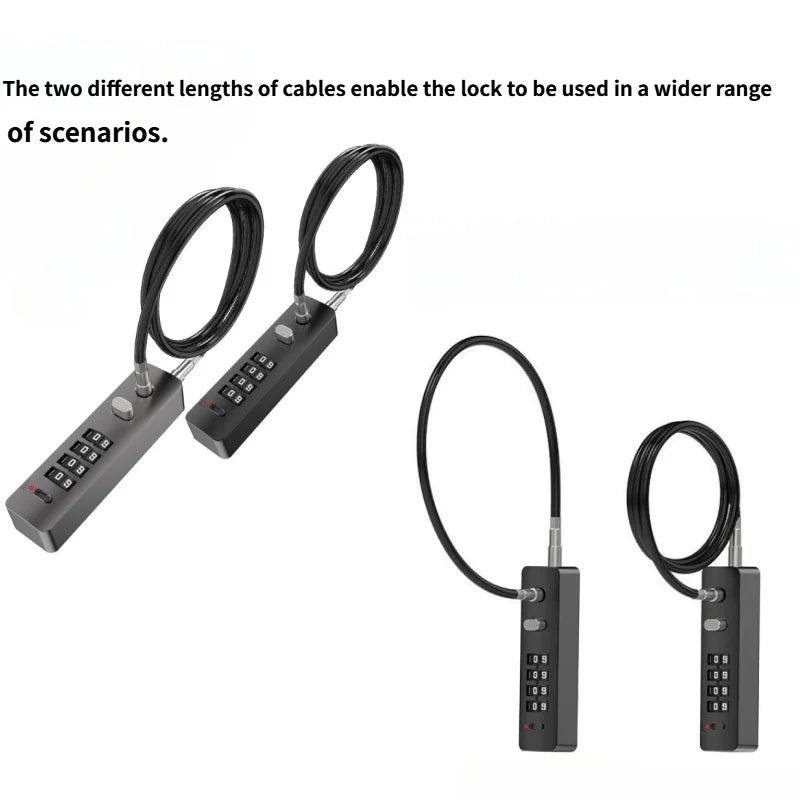 SecureFlex – Candado de Cable con Combinación Reseteable