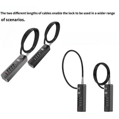 SecureFlex – Candado de Cable con Combinación Reseteable