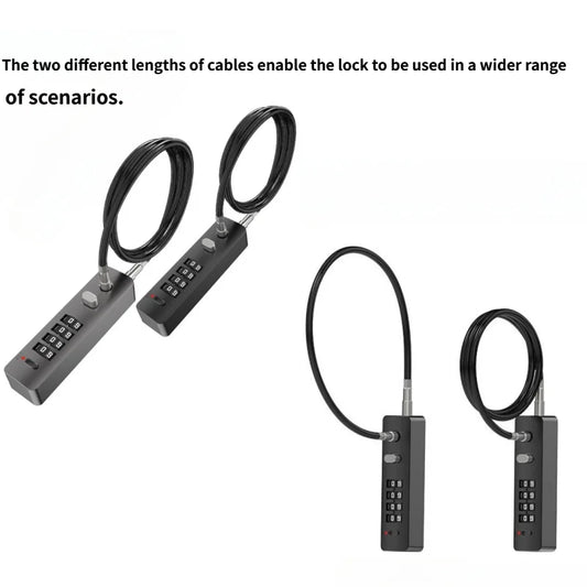 SecureFlex – Candado de Cable con Combinación Reseteable