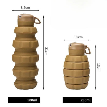 FlexSip2 – Botella de Agua Plegable de Silicona
