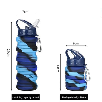 FlexSip2 – Botella de Agua Plegable de Silicona