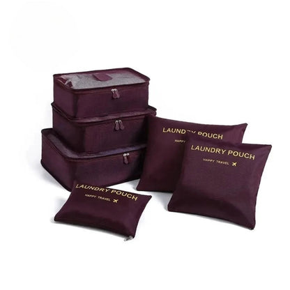 Pack&Go - Set de Organizadores de Viaje XL de 6 Piezas