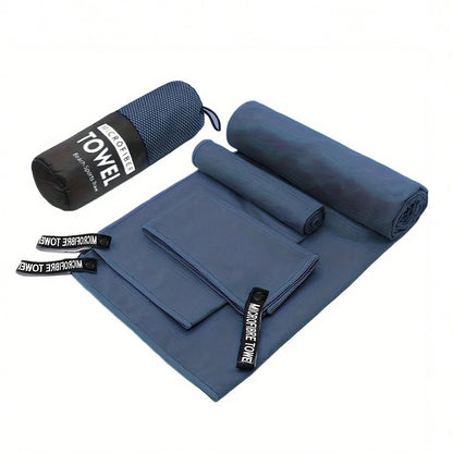 TriFit: Set de Toallas de Microfibra Ultra Absorbentes