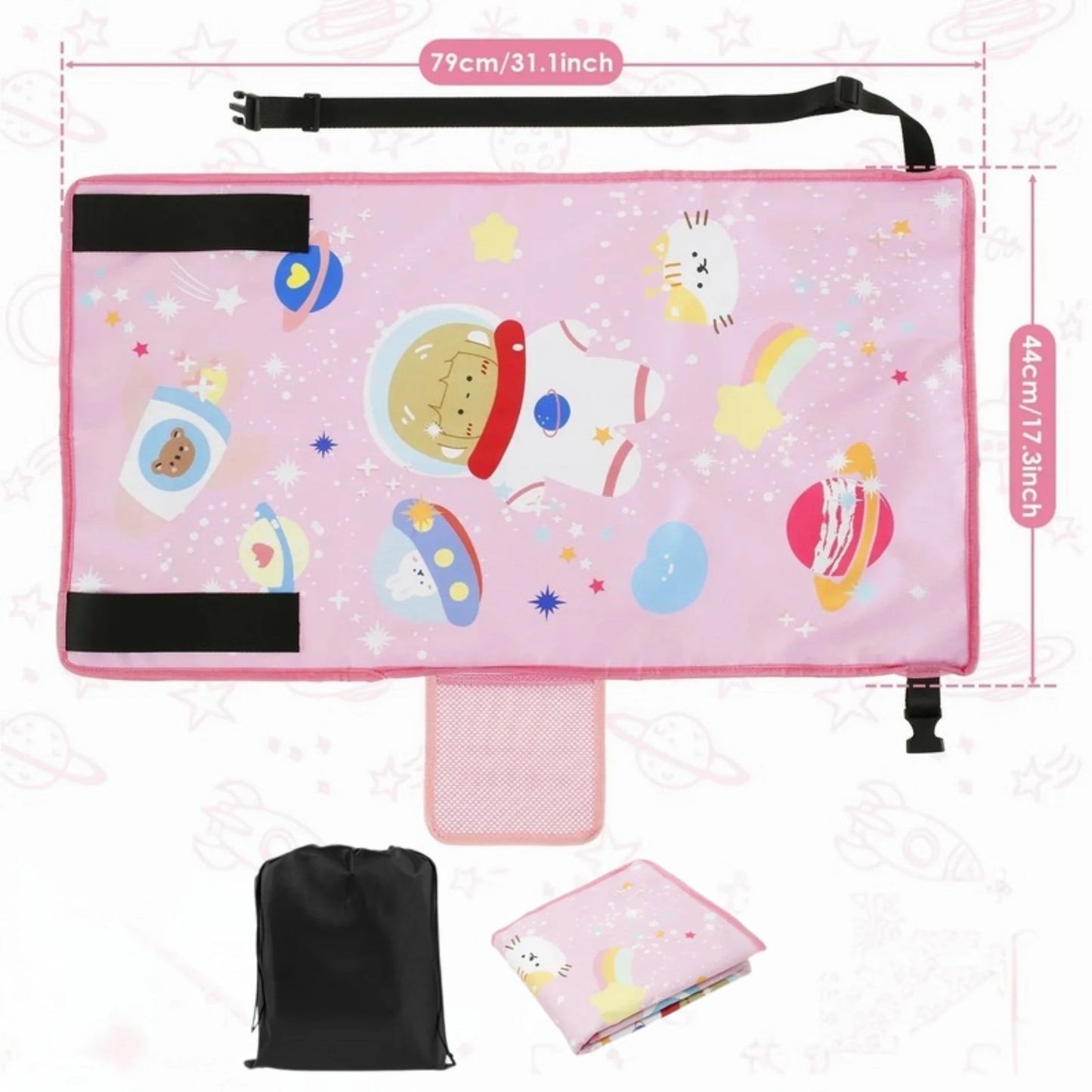 SkyNap Kids – Cama de Viaje para Avión con Bolsa de Transporte