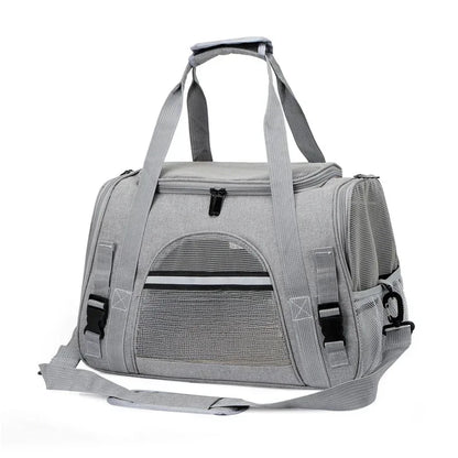 AeroComfort Pet – Transportín de Viaje Antisofoco con Cojín Acolchado