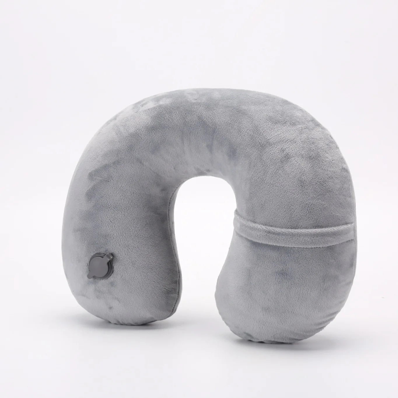 AirComfort – Inflatable Travel Pillow with Velvet Cover
