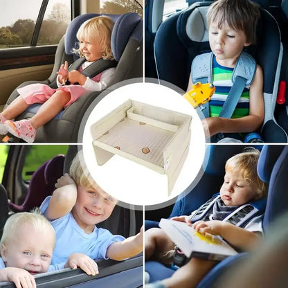 FunTray Go – Mesa de Viaje Multifuncional para Asiento de Coche