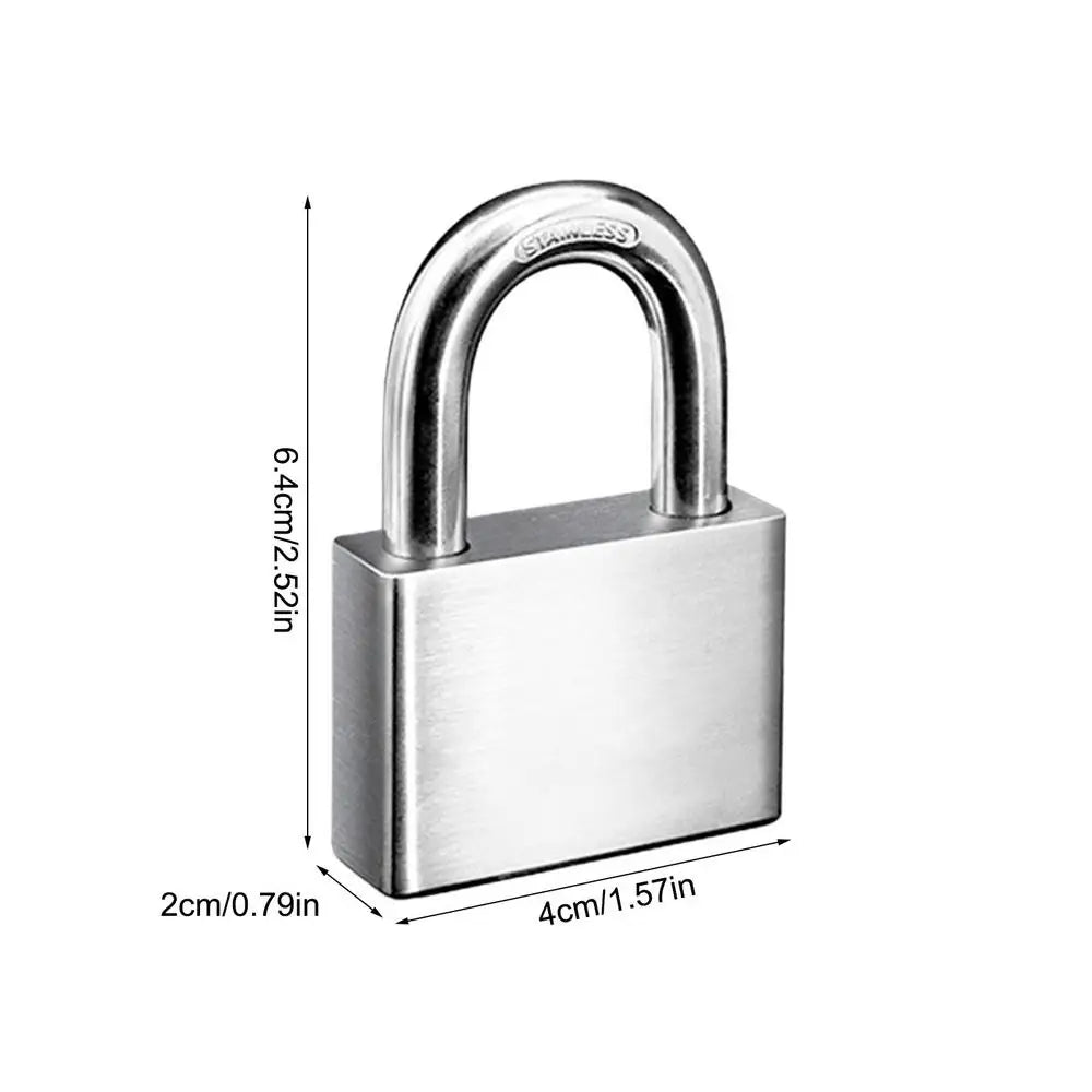 SafeGuard Padlock – Candado Antioxidante para Gimnasio y Almacenamiento