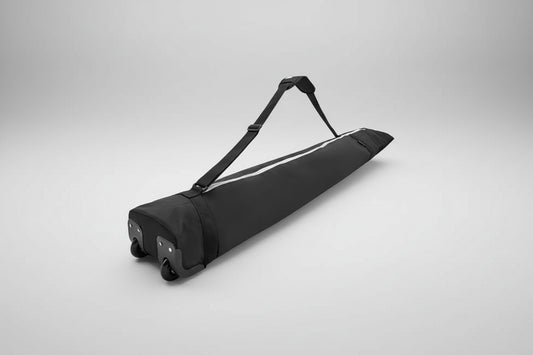 SnowRoll Go - Bolsa de snowboard/esquí con ruedas acolchada