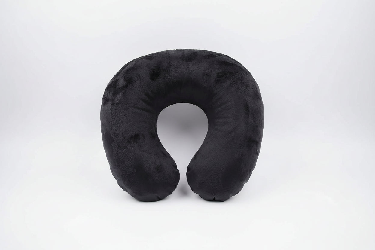 AirComfort – Inflatable Travel Pillow with Velvet Cover