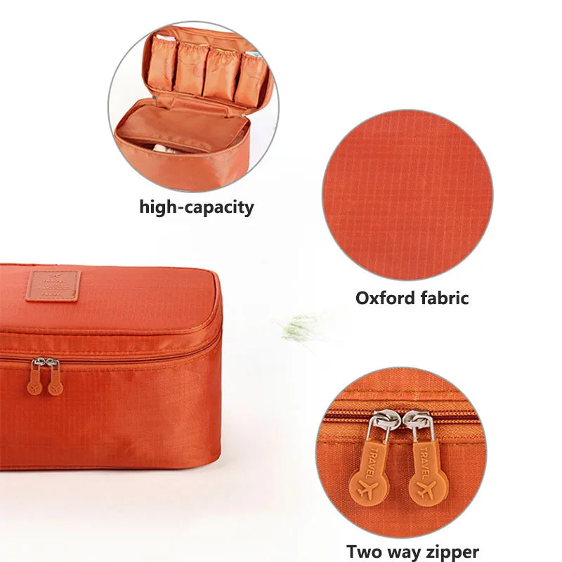 OrganixPro– Bolsa Organizadora de Ropa Interior de Viaje