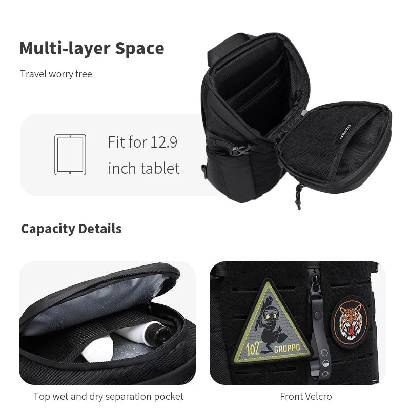 OZUKO UrbanGear™ Crossbody