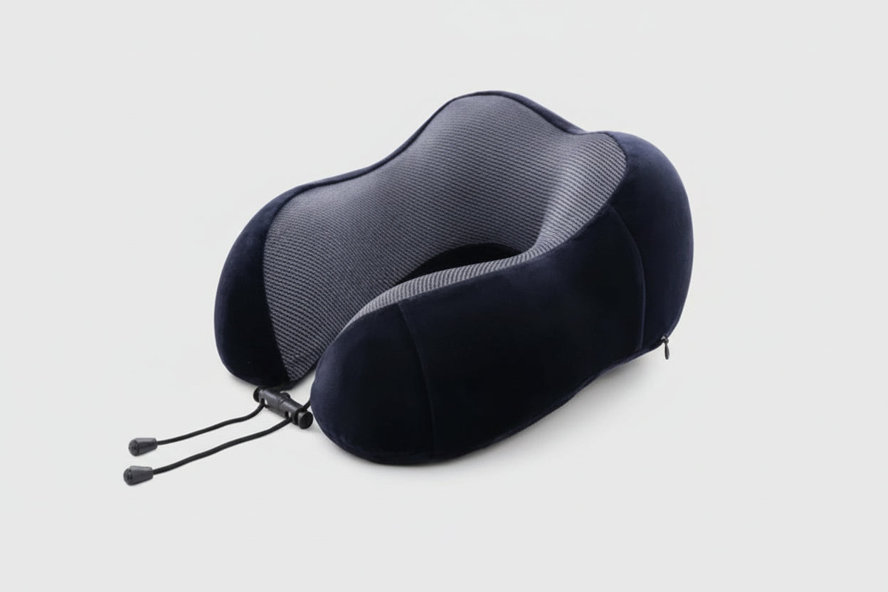ErgoRelax – Ergonomic Memory Foam Travel Pillow