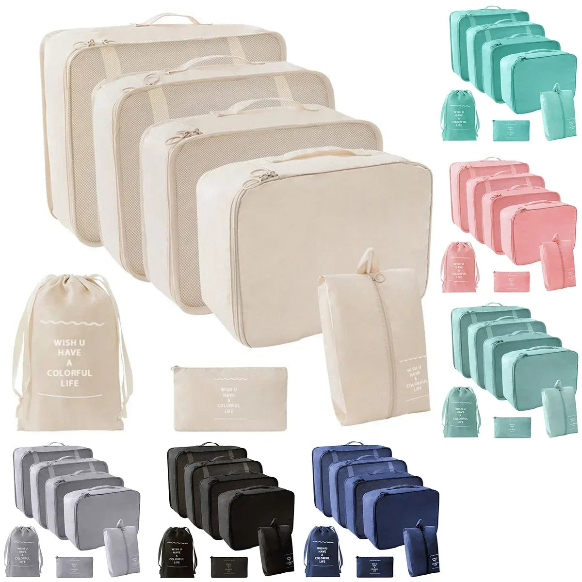 PackEase – Set de Organizadores de Viaje