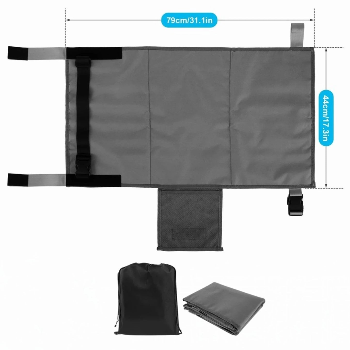 SkyNap Kids – Cama de Viaje para Avión con Bolsa de Transporte