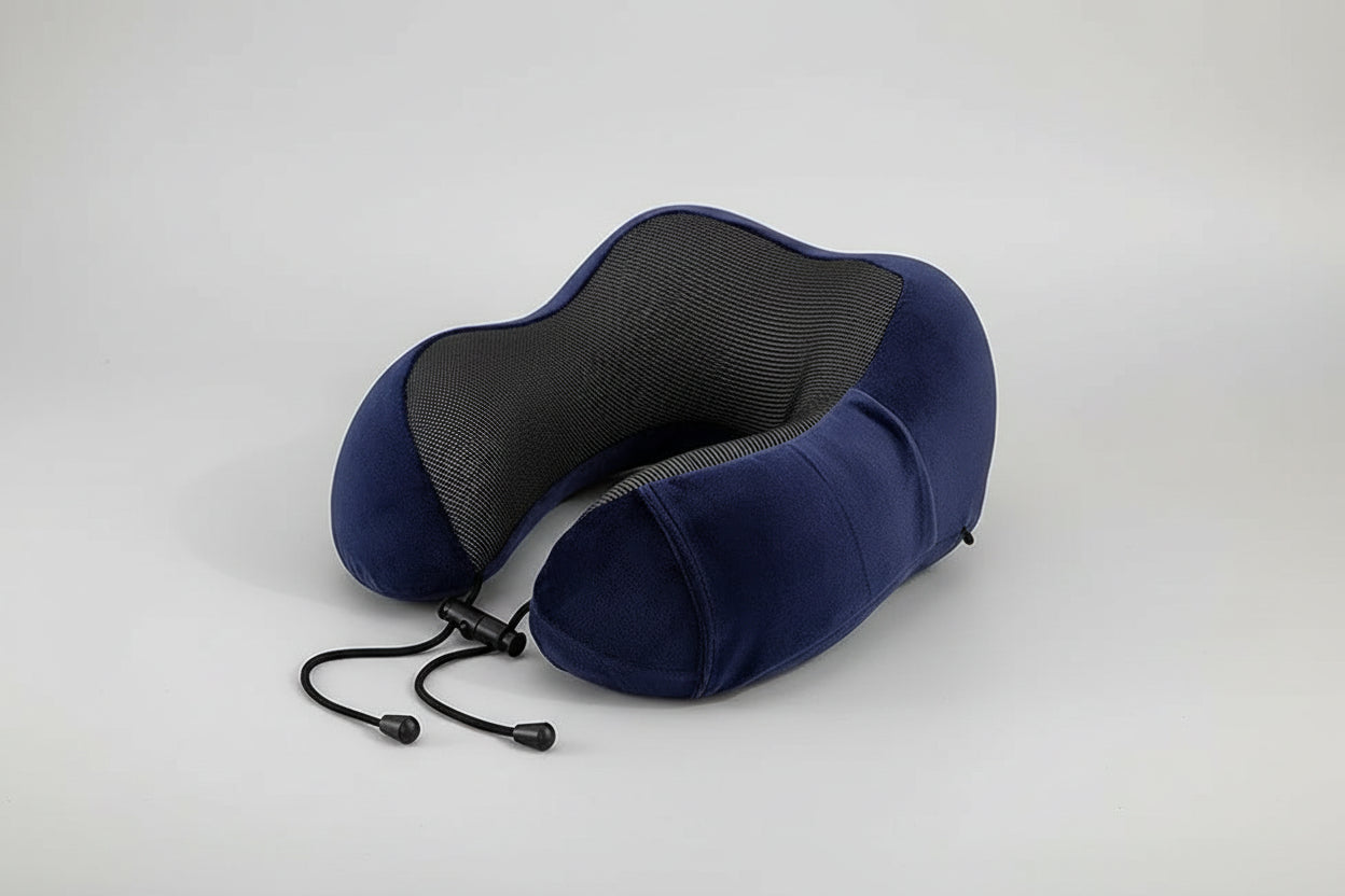 ErgoRelax – Ergonomic Memory Foam Travel Pillow