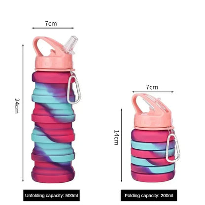 FlexSip2 – Botella de Agua Plegable de Silicona