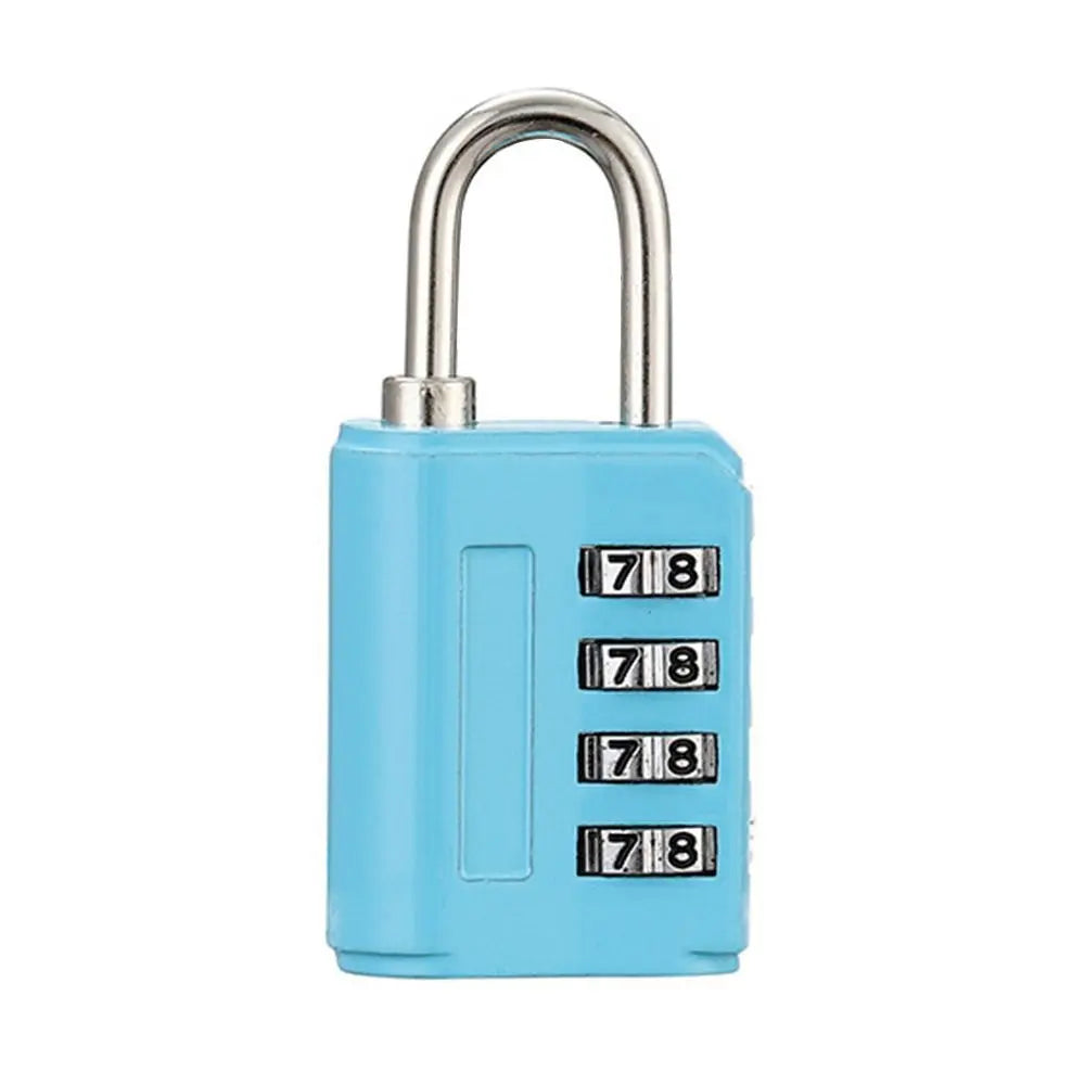 ColorLock 4D – Multicolor Anti-Theft Combination Padlock