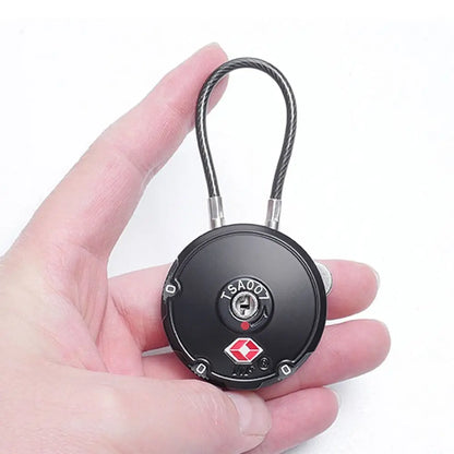TSA SecureLock – Combination Luggage Lock with Steel Cable