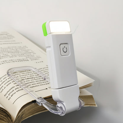 ClipLight LED Reader – Portable Clip-On Reader with Adjustable Brightness 200mAh 