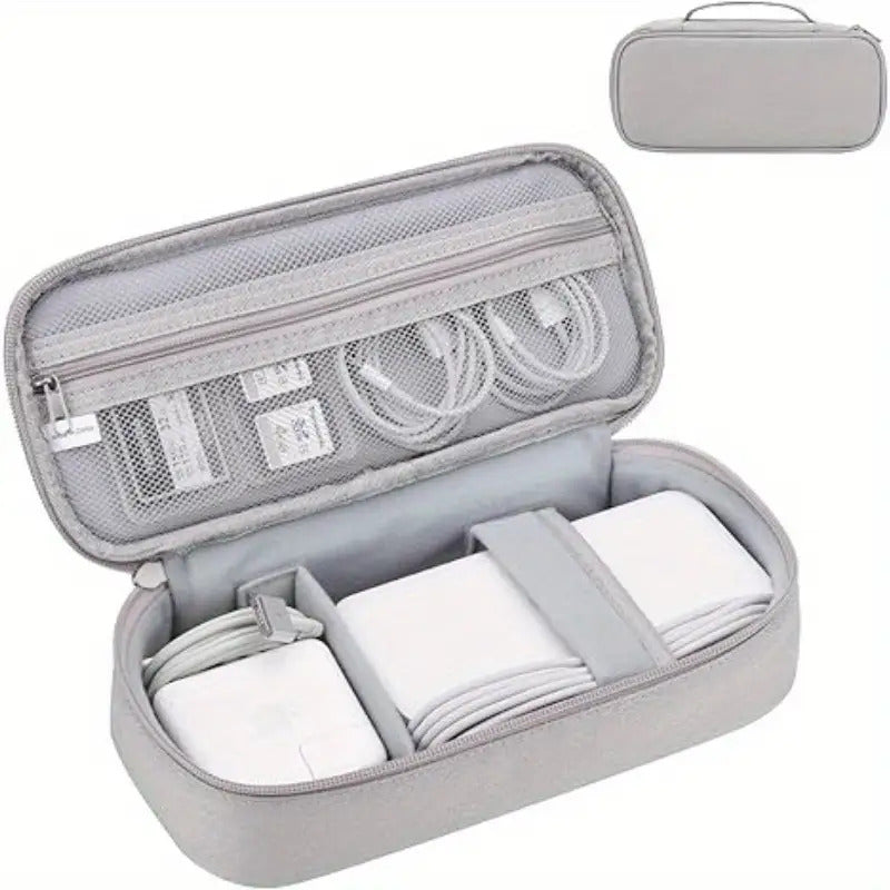 TravelTech Organizer Pro – Bolsa Compacta de Cables y Accesorios