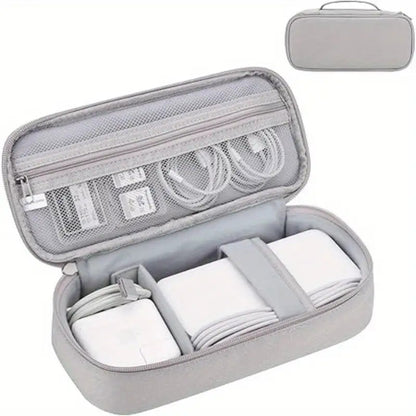 TravelTech Organizer Pro – Bolsa Compacta de Cables y Accesorios
