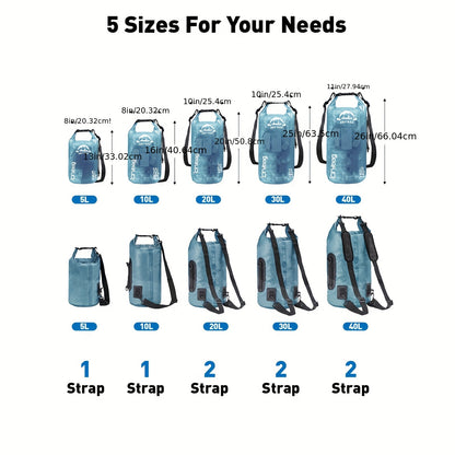 DryVault– Mochila Impermeable Outdoor (5L–40L)